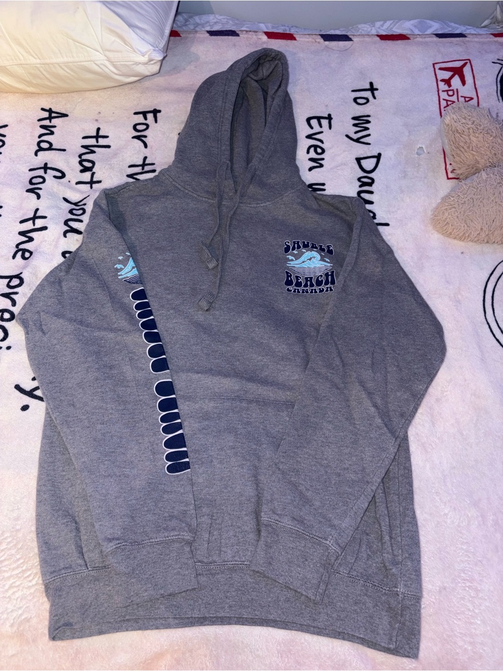 Light grey hoodie